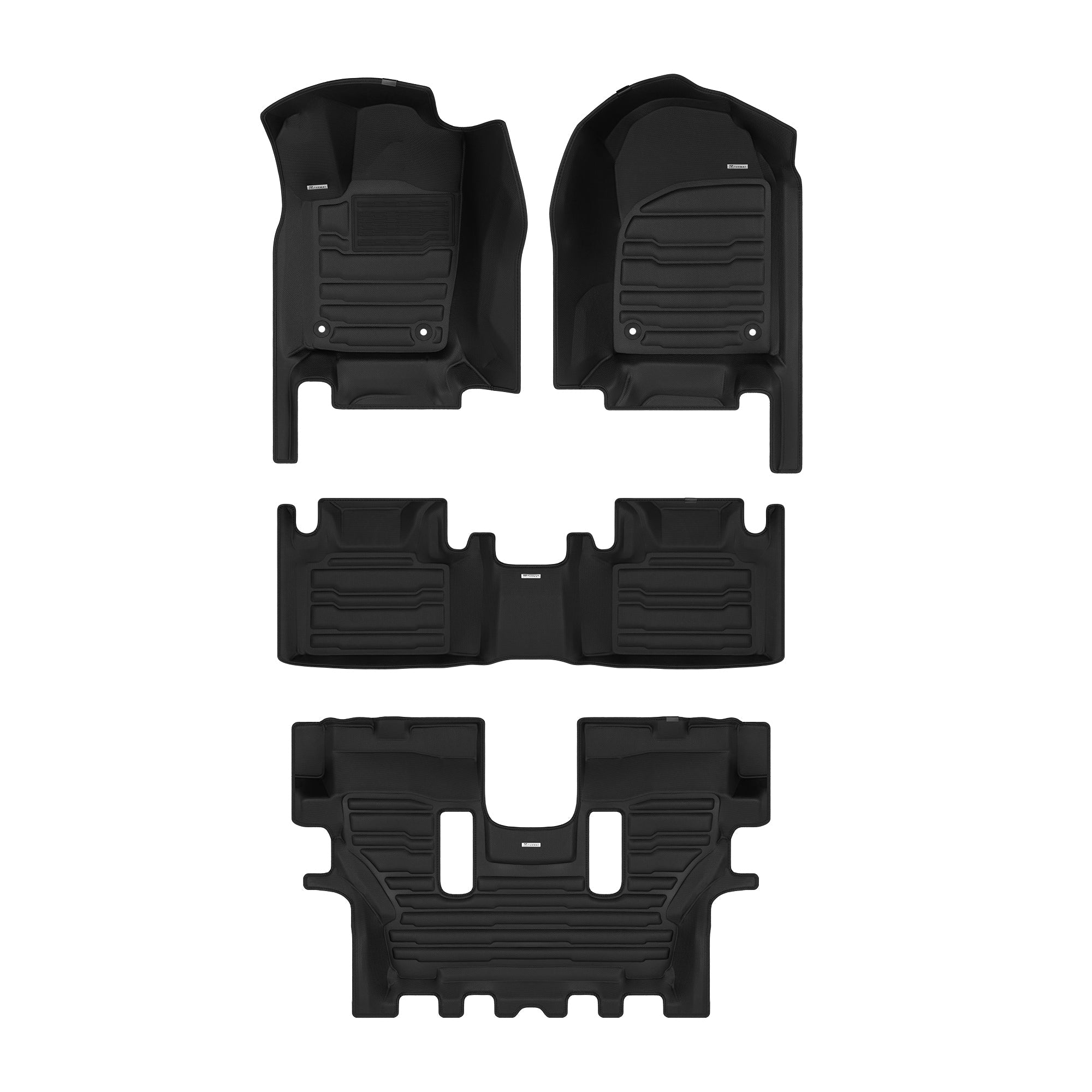Full-Coverage Mats for 2011-2025 Dodge Durango 6-Seater – TuxMat.com