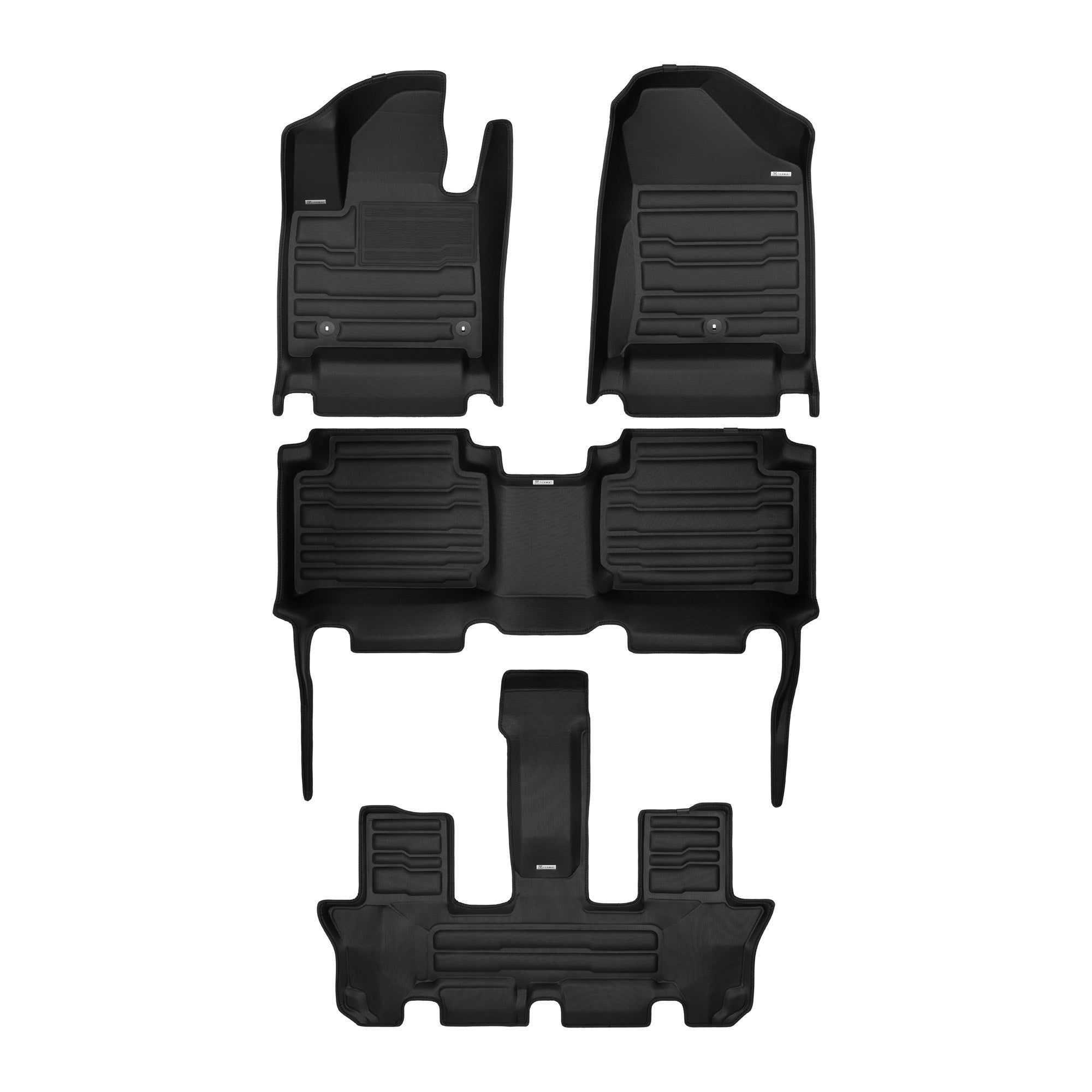 Rugleuningsmatten Kick Mats Hyundai Santa Fe 2024-2026 - TPE Achterbank Beschermers
