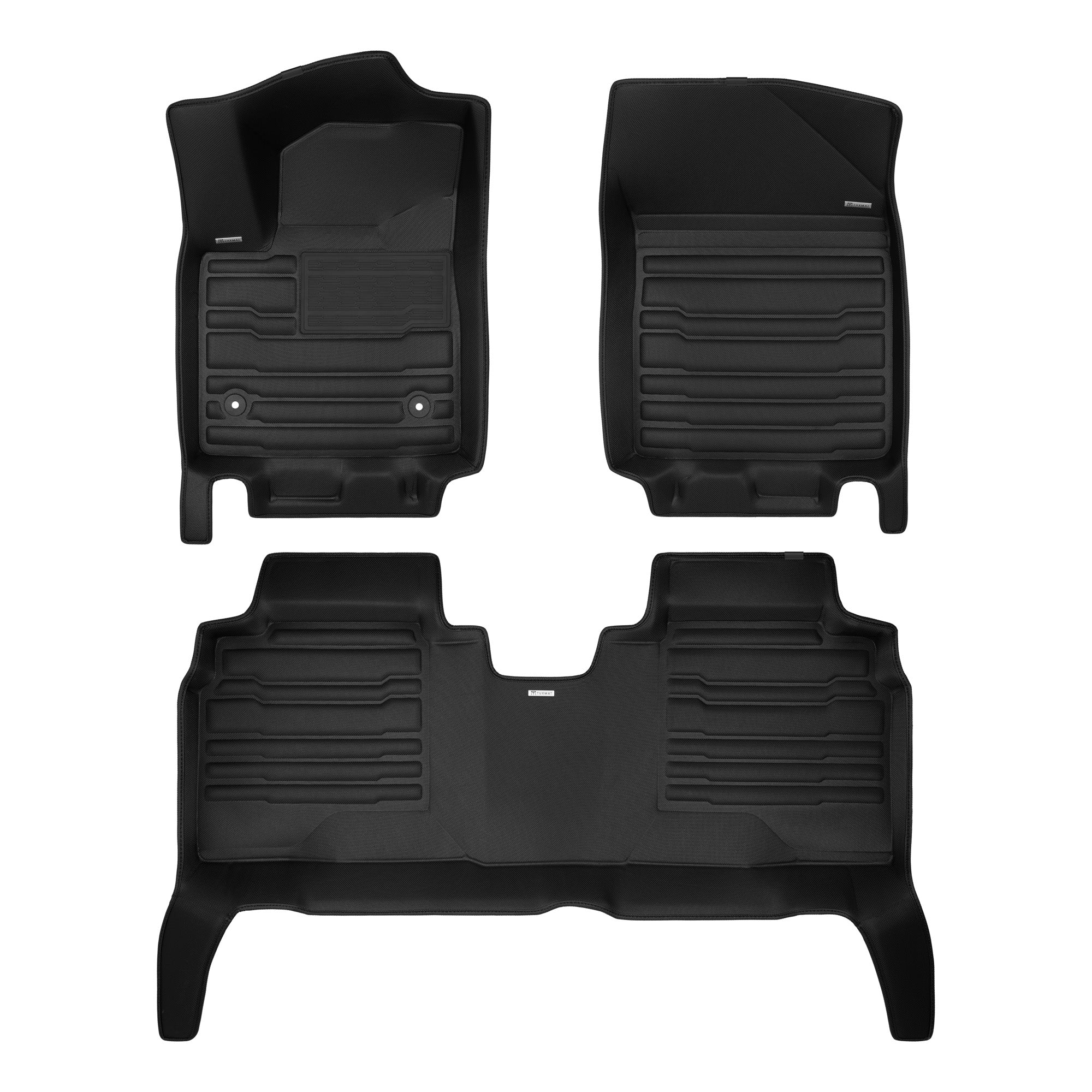 Floor Mats & Cargo Mat Compatible With 2025 2024 2023 Honda Pilot 7-Seat - Custom Fit TPE Floor