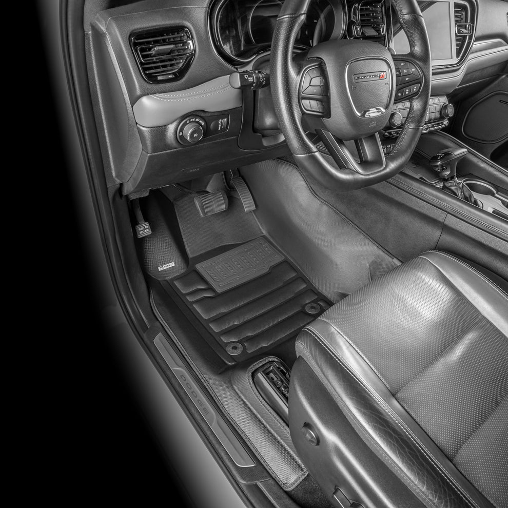 Full-Coverage Mats for 2011-2027 Dodge Durango 7-Seater – TuxMat.com