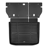 Black / Trunk Mats Only / TD3 - SuperTrunk - Complete Back Seat & Trunk Coverage ($153.60)