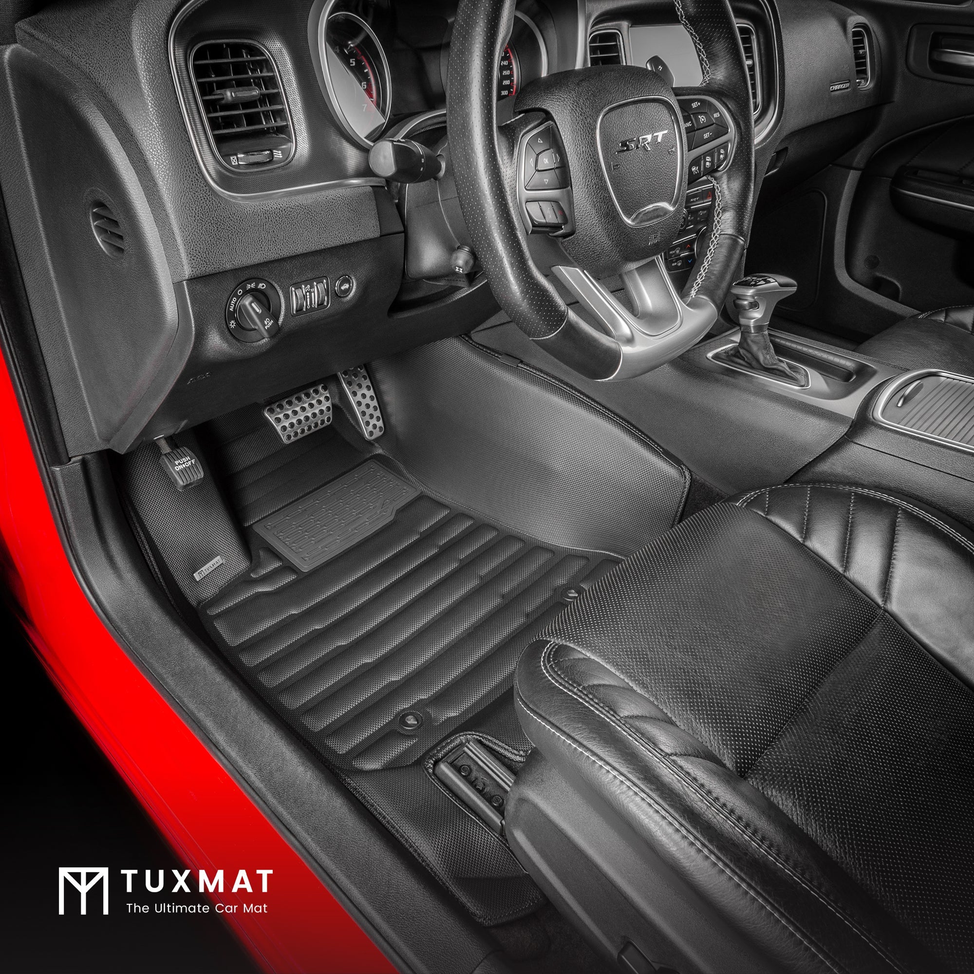 2011-2023 Dodge Charger RWD Custom-Fit Mats – TuxMat.com