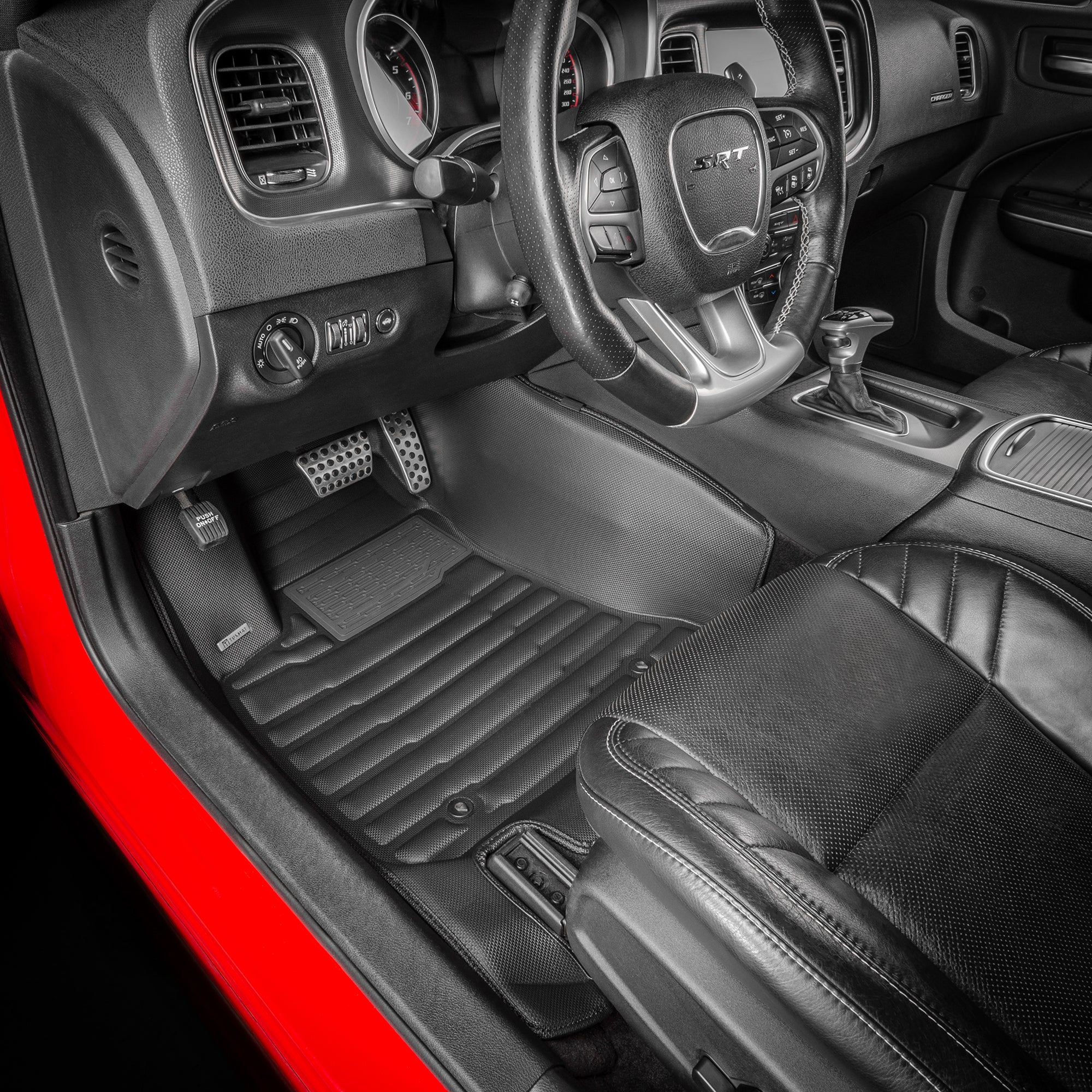 2011-2023 Dodge Charger RWD Custom-Fit Mats – TuxMat.com
