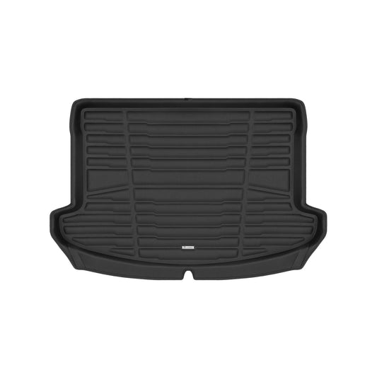 A set of black TuxMat trunk mats for Mini Countryman models.