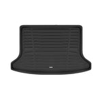 A set of black TuxMat trunk mats for Kia Niro models.