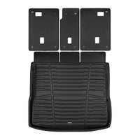 Black / Trunk Mats Only / T1D4 - SuperTrunk - Complete Back Seat & Trunk Coverage ($153.60)