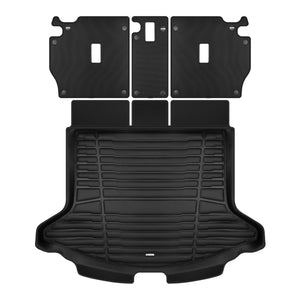 A set of black TuxMat trunk mats for Mazda CX-5 models.