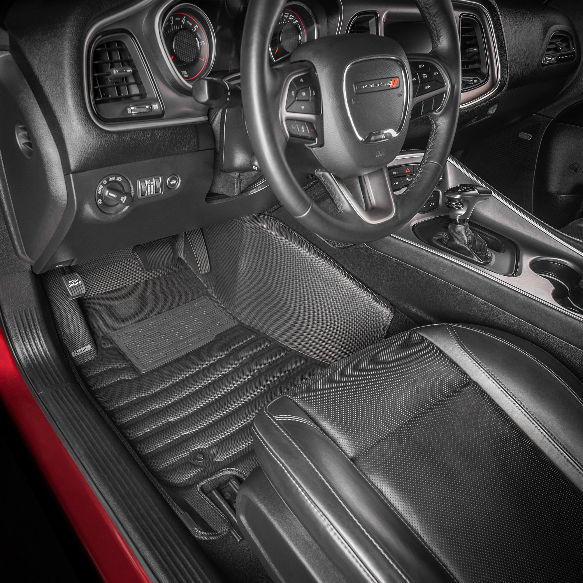 2015-2023 Dodge Challenger RWD Custom-Fit Mats – TuxMat.com