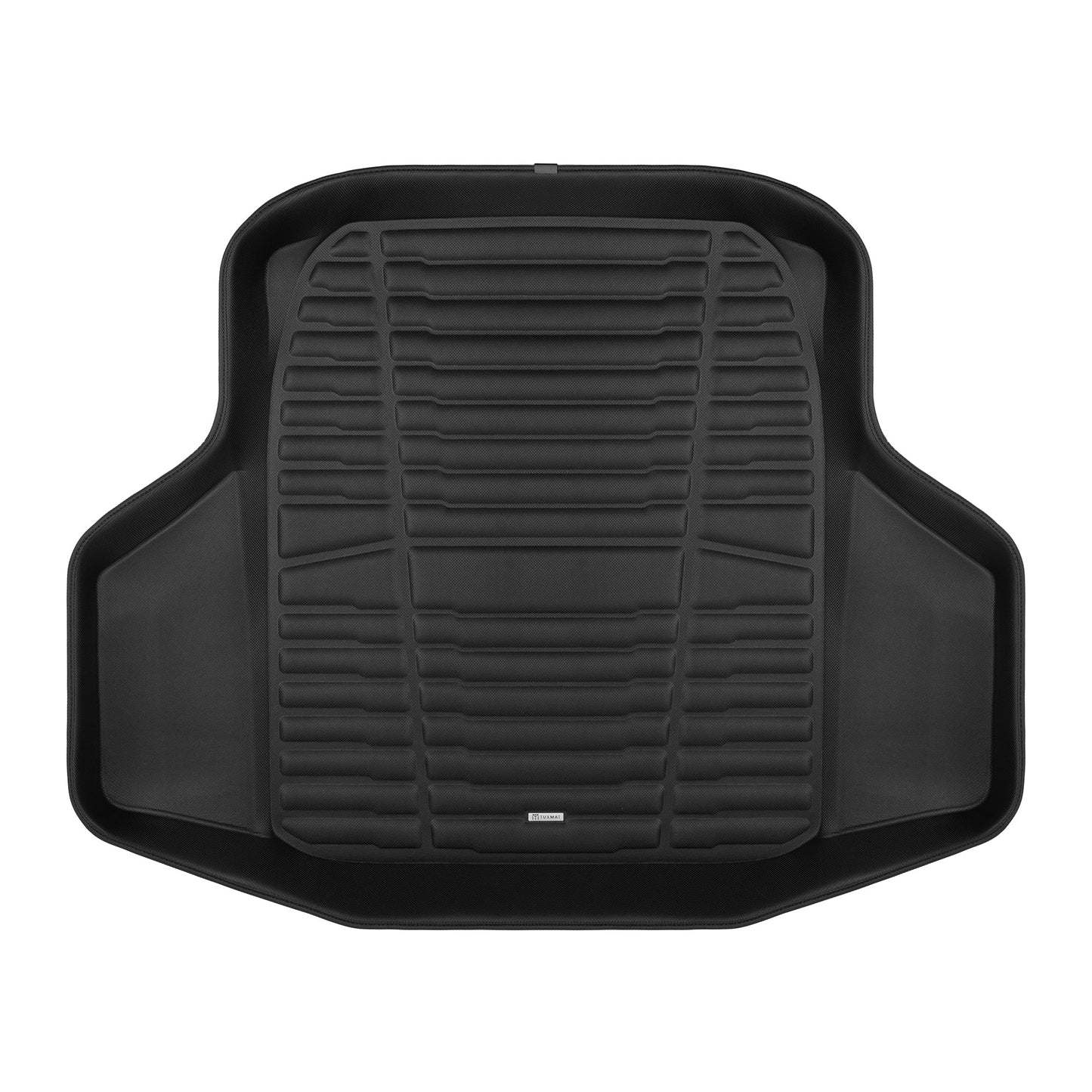 A set of black TuxMat trunk mats for Honda Accord models.