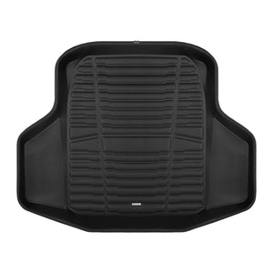 A set of black TuxMat trunk mats for Honda Accord models.