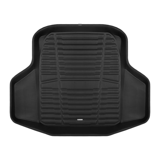 A set of black TuxMat trunk mats for Honda Accord models.