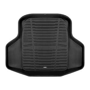 A set of black TuxMat trunk mats for Honda Accord models.