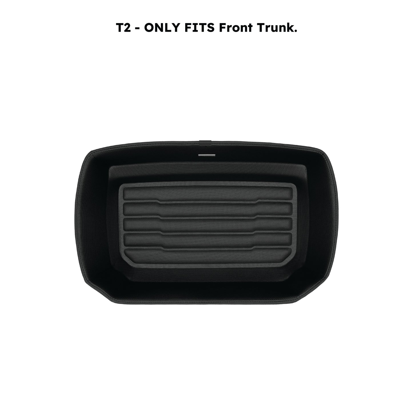 A set of black TuxMat car trunk mats for Porsche Cayman models.