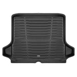 A set of black TuxMat trunk mats for Chevrolet Equinox models.