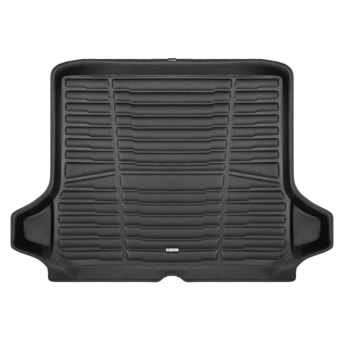 A set of black TuxMat trunk mats for GMC Terrain models.