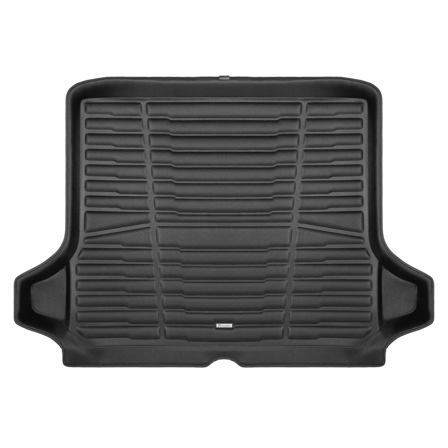 A set of black TuxMat trunk mats for GMC Terrain models.