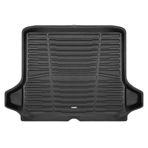 A set of black TuxMat trunk mats for GMC Terrain models.