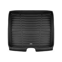 A set of black TuxMat car floor mats for Jeep Cherokee models.