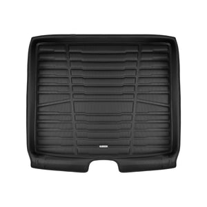 A set of black TuxMat car floor mats for Jeep Cherokee models.