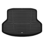 A set of black TuxMat trunk mats for Honda Insight models.