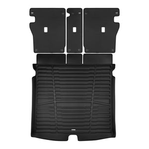 A set of black TuxMat trunk mats for Audi A7/S7/RS7 models.