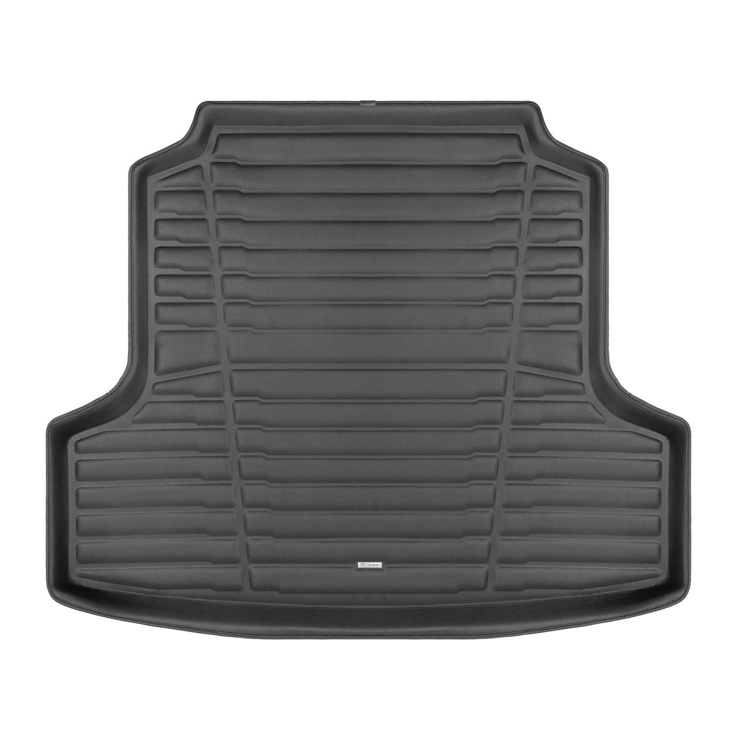 A set of black TuxMat trunk mats for Nissan Altima models.