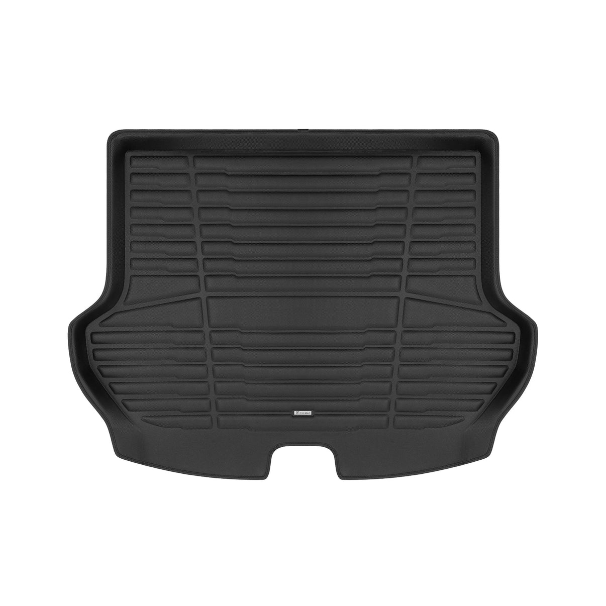 A set of black TuxMat trunk mats for Nissan Murano models.