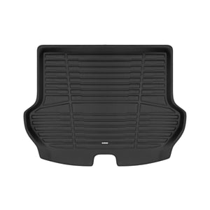 A set of black TuxMat trunk mats for Nissan Murano models.