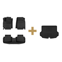 Black / The Complete Set / 1st & 2nd Rows + Trunk Complete Coverage - Without Subwoofer Only ($359.30)