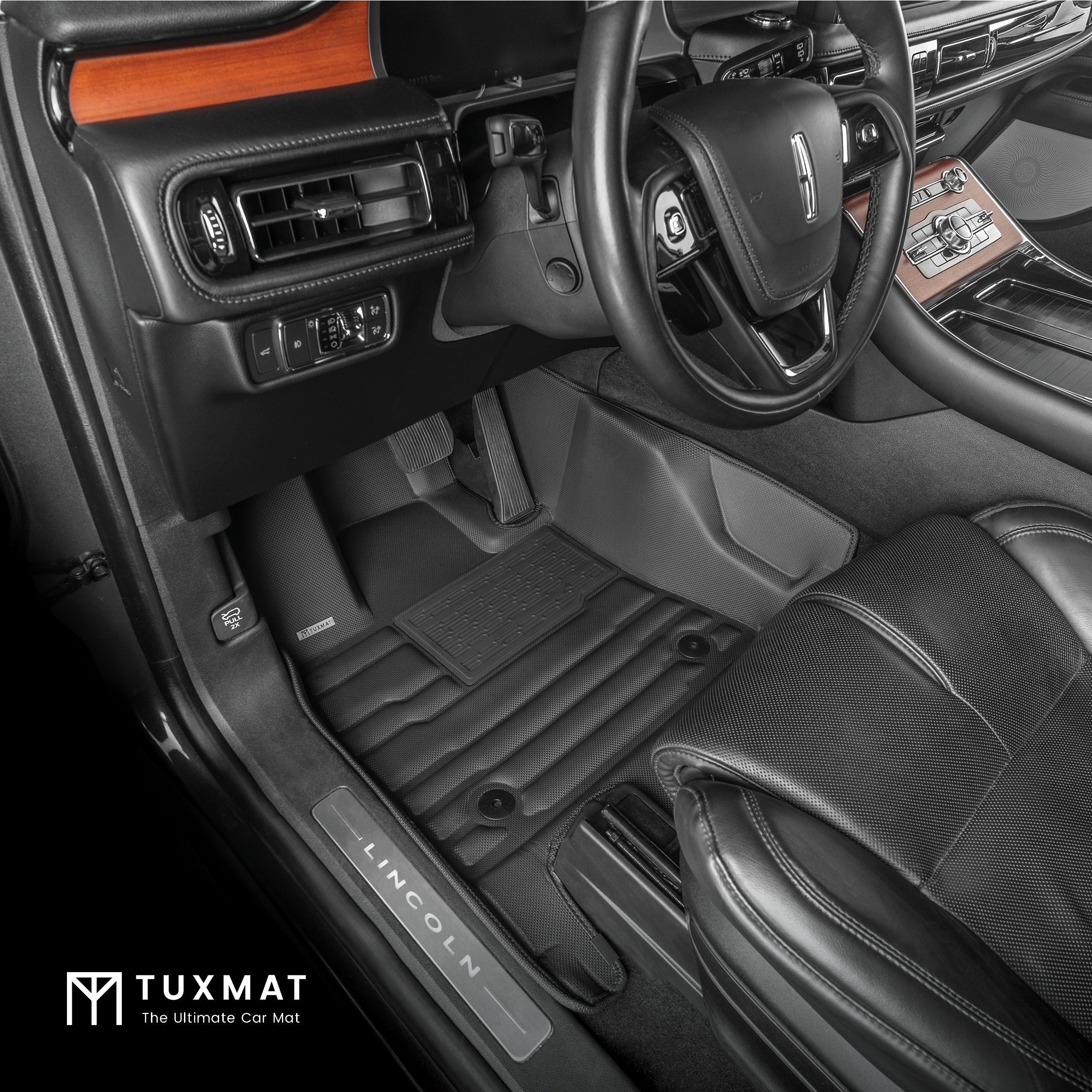 Tappetini Auto TPE Per Lincoln Aviator 2020-2024 (6 Passeggeri): Stampati 3D, Antiscivolo, Facili Da Pulire, Proteggono L'abitacolo Da Fango, Neve E Liquidi