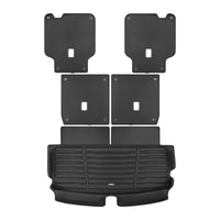 Black / Floor Mats Only / TED5 - SuperTrunk - Complete Back Seat & Trunk Coverage ($175.80)