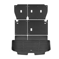 Black / Trunk Mats Only / T2ED5 - SuperTrunk - With Subwoofer - Complete Back Seat & Trunk Coverage ($175.80)