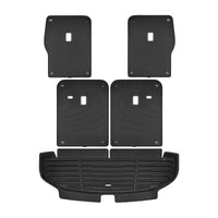 Black / Trunk Mats Only / TED5 - SuperTrunk Only - Complete Back Seat & Trunk Coverage ($175.80)