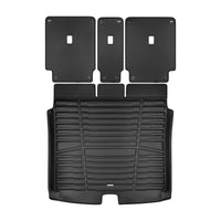 Black / Trunk Mats Only / T1D4 - SuperTrunk - Complete Back Seat & Trunk Coverage ($153.60)