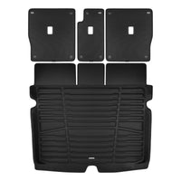 Black / Trunk Mats Only / TD4 - SuperTrunk - Complete Back Seat & Trunk Coverage ($153.60)