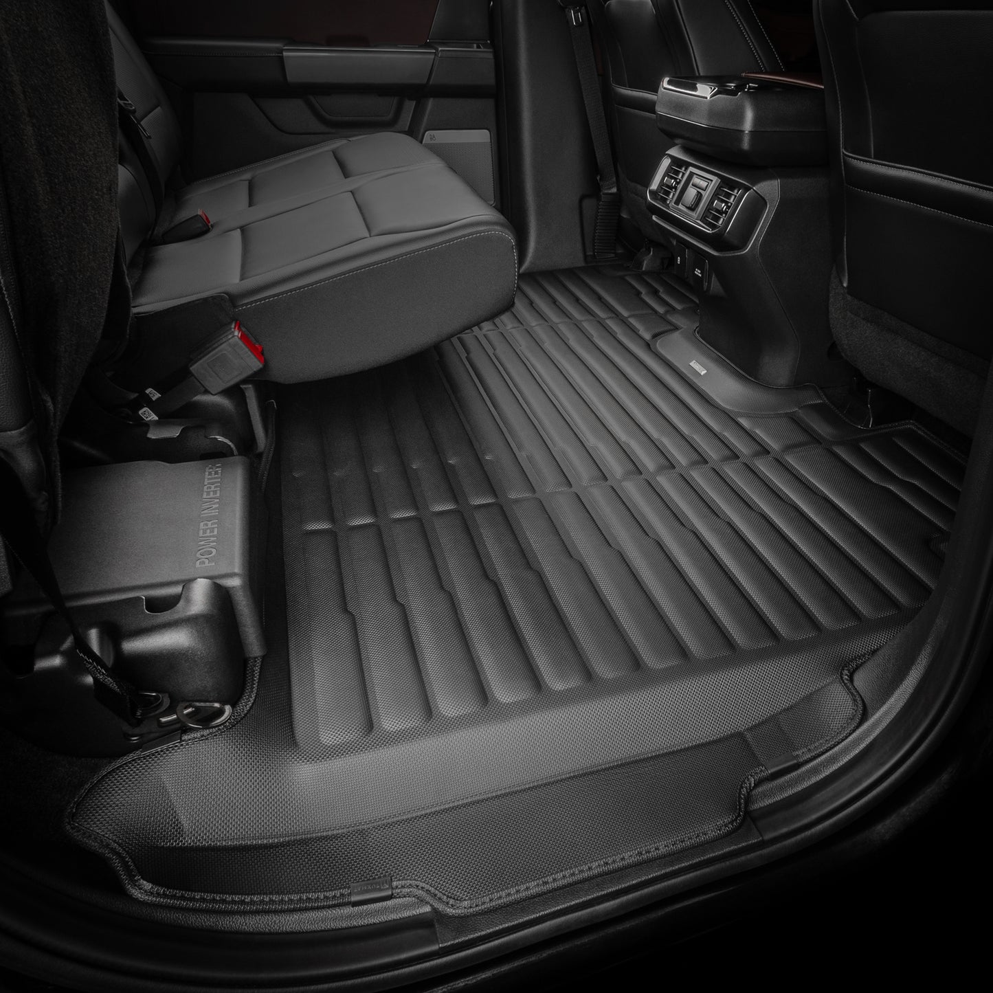 Ford F150 SuperCrew without Rear Seat Fold Out Storage