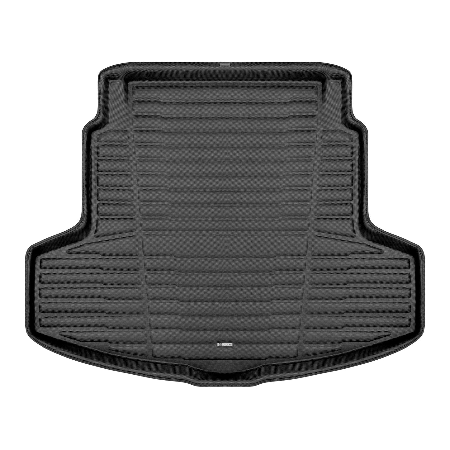 A set of black TuxMat trunk mats for Acura TLX models.