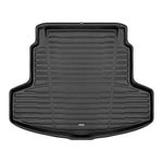 A set of black TuxMat trunk mats for Acura TLX models.