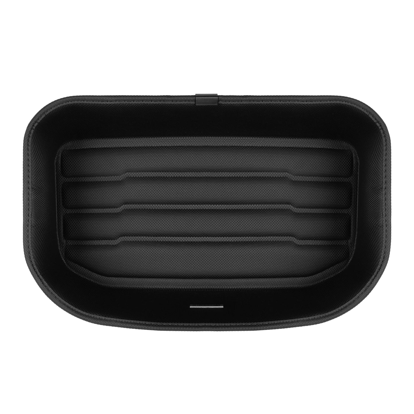 A set of black TuxMat trunk mats for Chevrolet Corvette models.