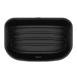 A set of black TuxMat trunk mats for Chevrolet Corvette models.