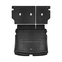 Black / Trunk Mats Only / T1D3 - SuperTrunk - Complete Back Seat & Trunk Coverage ($153.60)