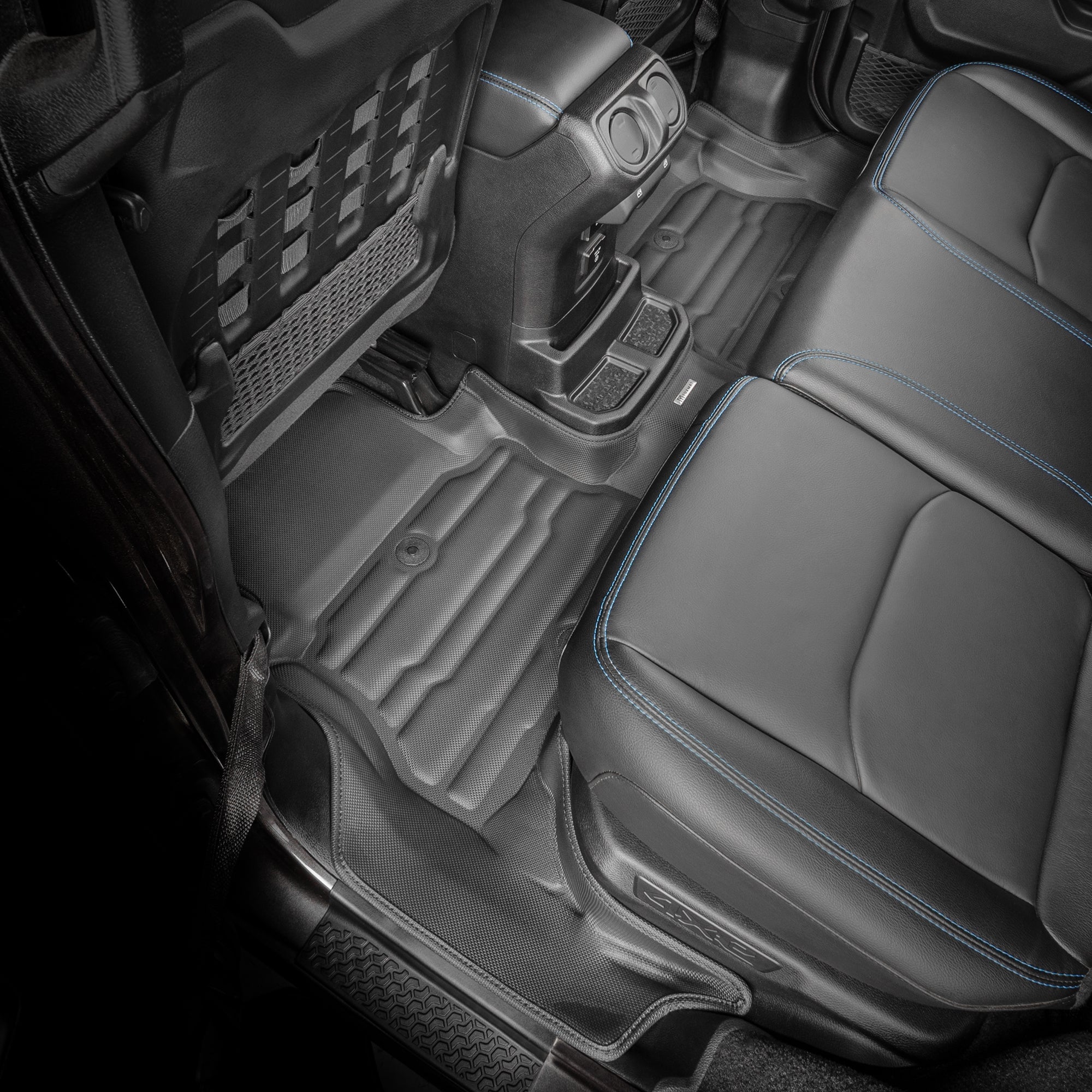 Full-Coverage Mats for 2021-2025 Jeep Wrangler 4XE Hybrid – TuxMat.com