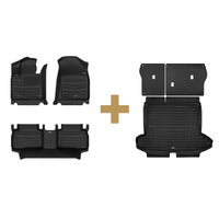 Black / The Complete Set / 1st & 2nd Rows + SuperTrunk Complete Coverage - Without Subwoofer Only ($383.40)