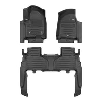 Black / Floor Mats Only / 1st & 2nd Rows ($229.80)