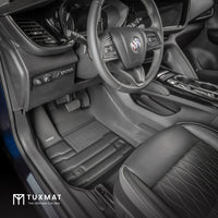 A set of black TuxMat trunk mats for Buick Envision models.
