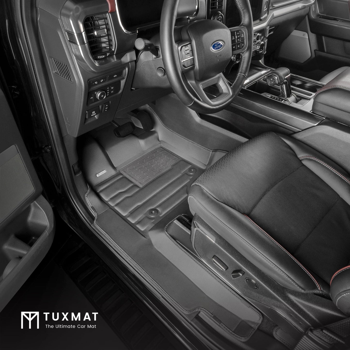 Ford F150 SuperCrew with Rear Seat Fold Out Storage