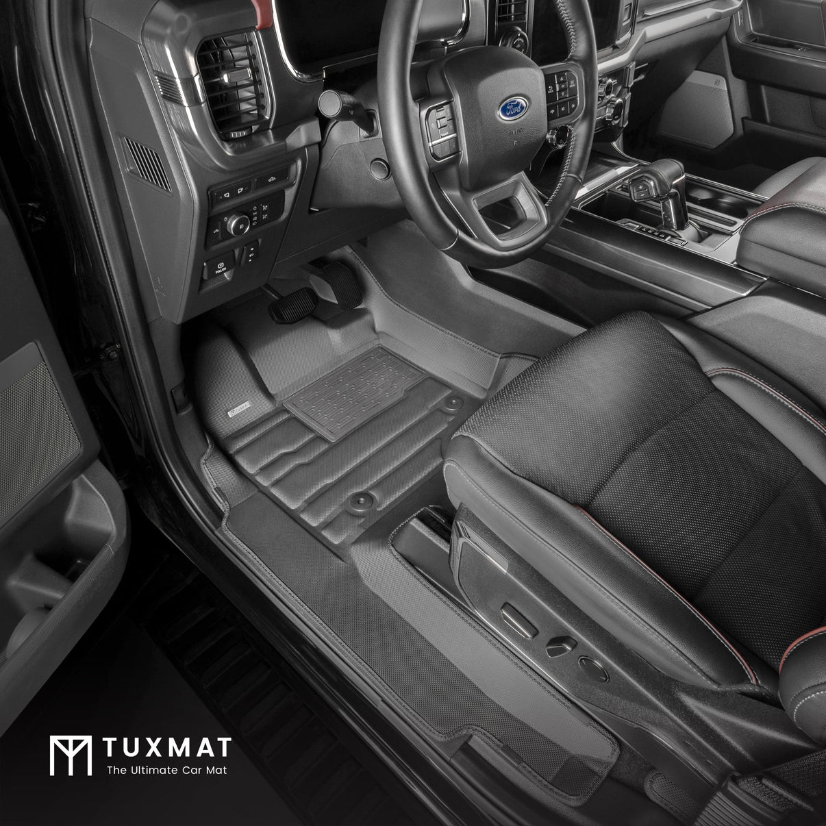 Ford F150 Lightning with Rear Seat Storage