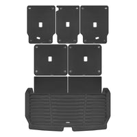 Black / Trunk Mats Only / TED6 - SuperTrunk - Complete Back Seat & Trunk Coverage ($175.80)