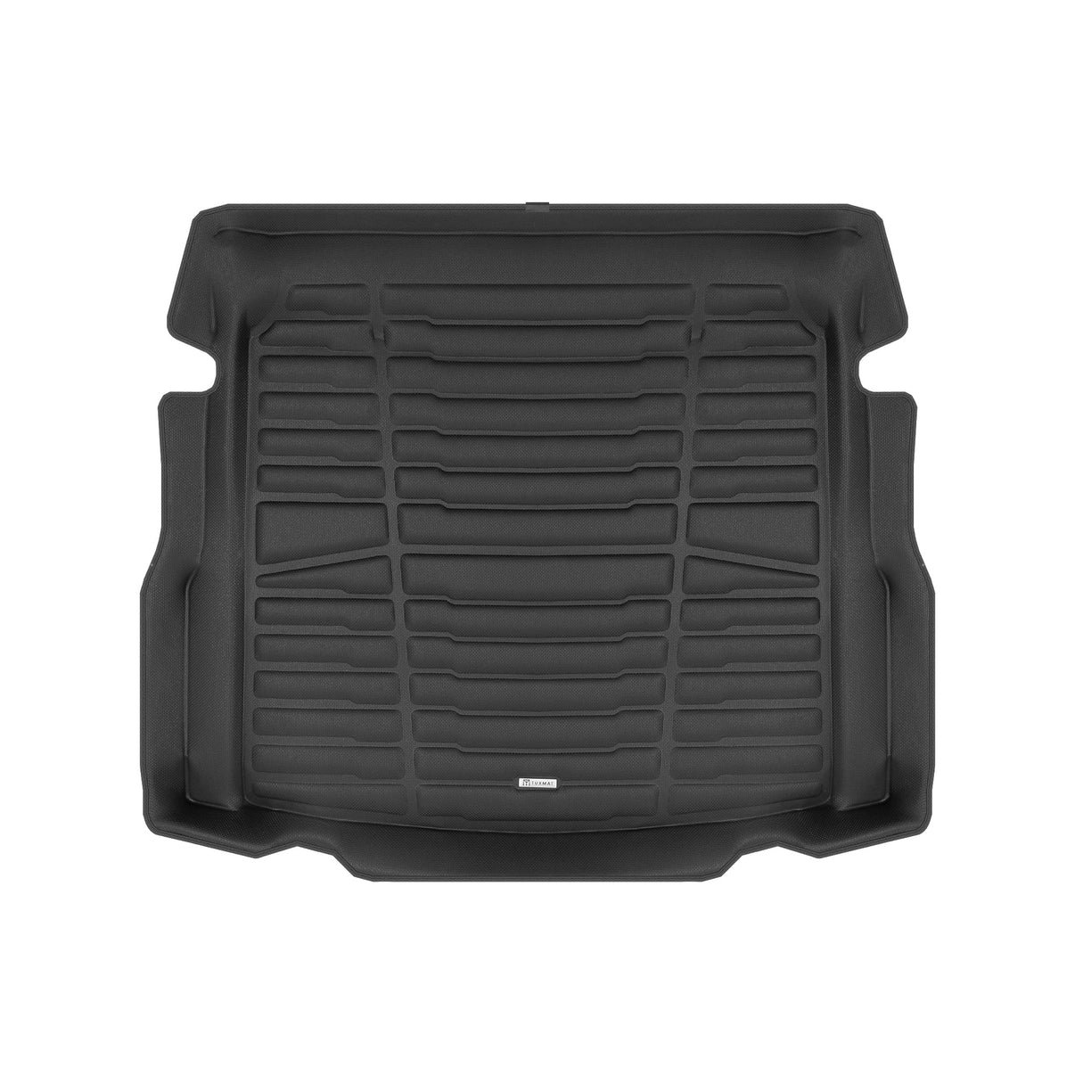 A set of black TuxMat trunk mats for BMW 2-Series models.