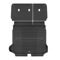 A set of black TuxMat trunk mats for Hyundai Ioniq 5 N models.